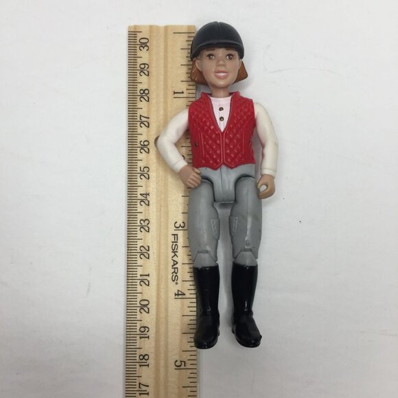 Vintage 2001 Fisher Price Loving Family Horse Equestrian Dolls Dad Boy Girl - Picture 12 of 13